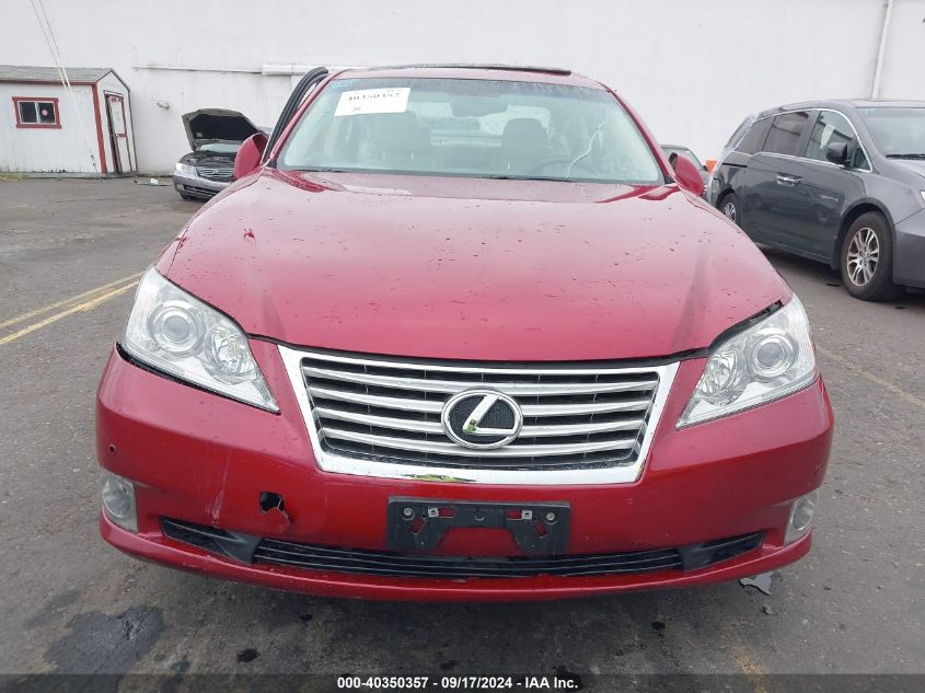 2011 Lexus Es 350 VIN: JTHBK1EG6B2466990 Lot: 40350357