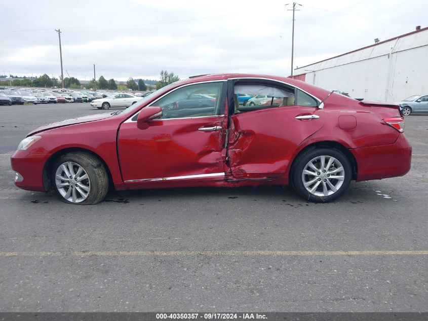 2011 Lexus Es 350 VIN: JTHBK1EG6B2466990 Lot: 40350357