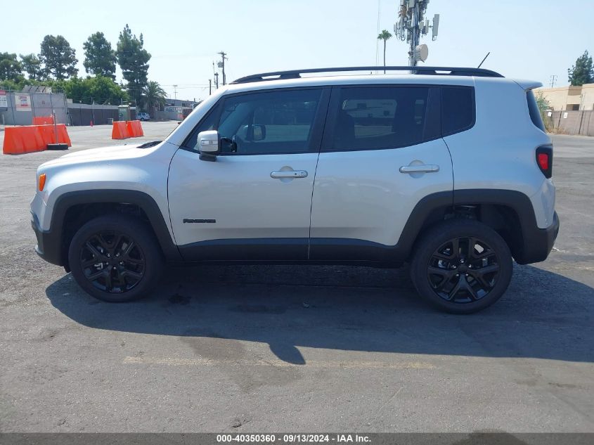 2017 Jeep Renegade Altitude Fwd VIN: ZACCJABB3HPF86455 Lot: 40350360