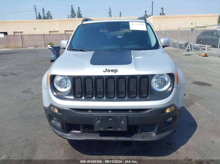 2017 Jeep Renegade Altitude Fwd VIN: ZACCJABB3HPF86455 Lot: 40350360