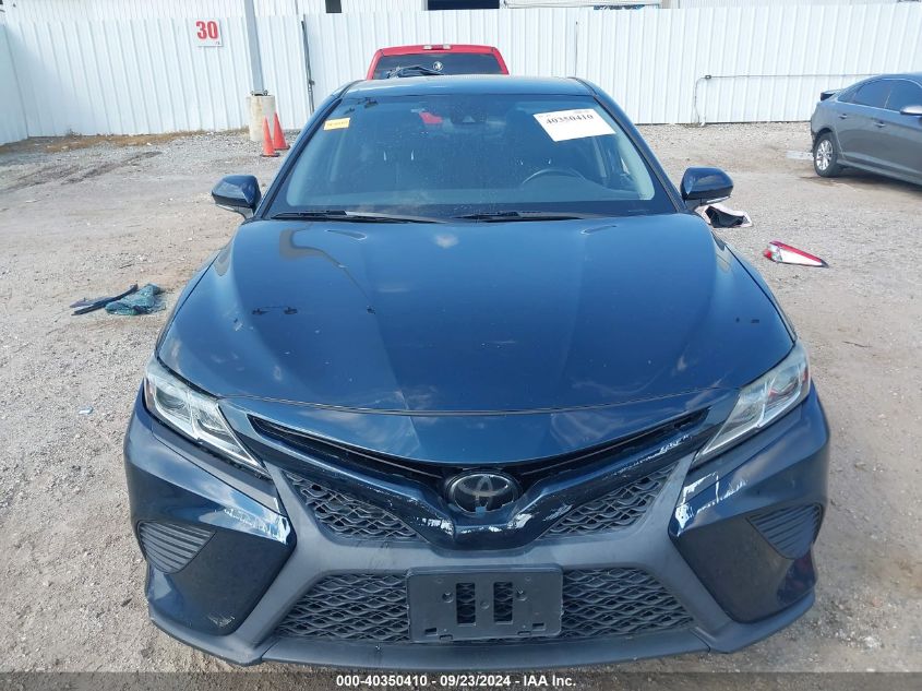 2019 Toyota Camry Se VIN: 4T1B11HKXKU254520 Lot: 40350410