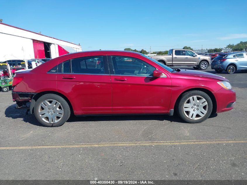 2014 Chrysler 200 Lx VIN: 1C3CCBAB0EN123957 Lot: 40350430