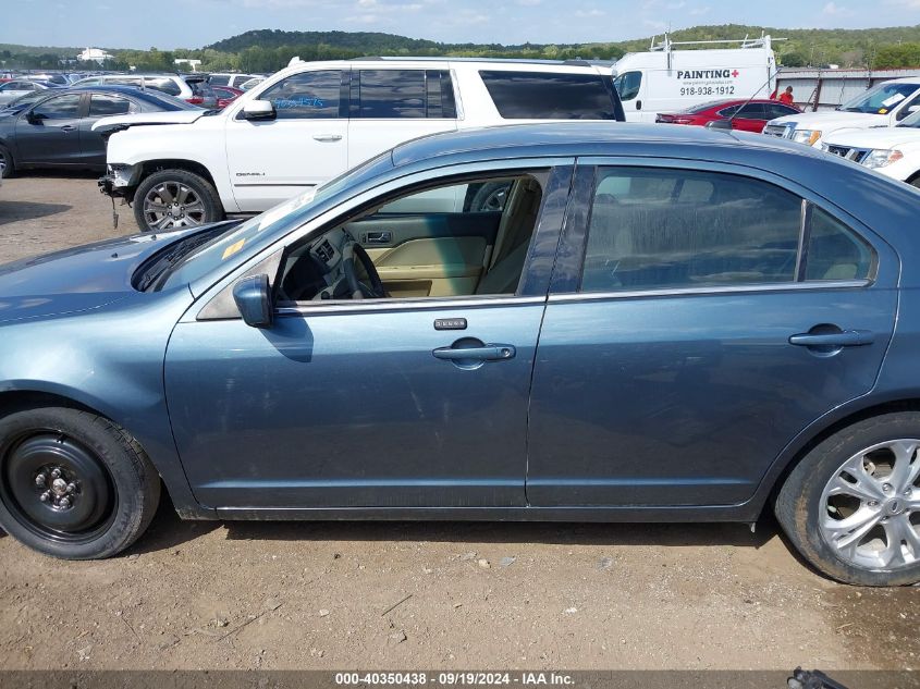 2012 Ford Fusion Se VIN: 3FAHP0HA6CR143590 Lot: 40350438