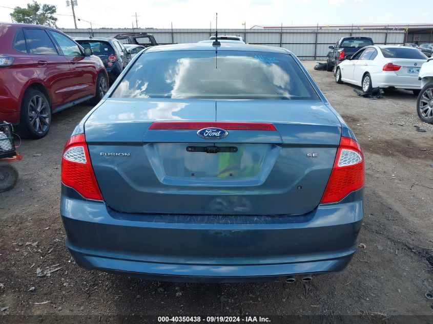 2012 Ford Fusion Se VIN: 3FAHP0HA6CR143590 Lot: 40350438