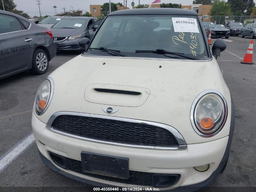 2011 Mini Cooper S VIN: WMWSV3C56BTY15112 Lot: 40350440