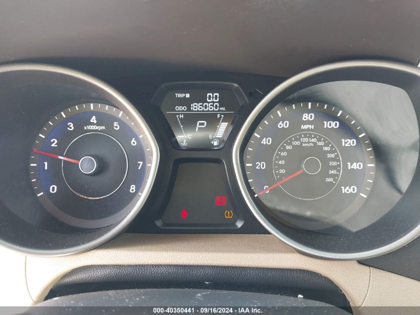 2011 Hyundai Elantra Limited VIN: 5NPDH4AE5BH007799 Lot: 40350441