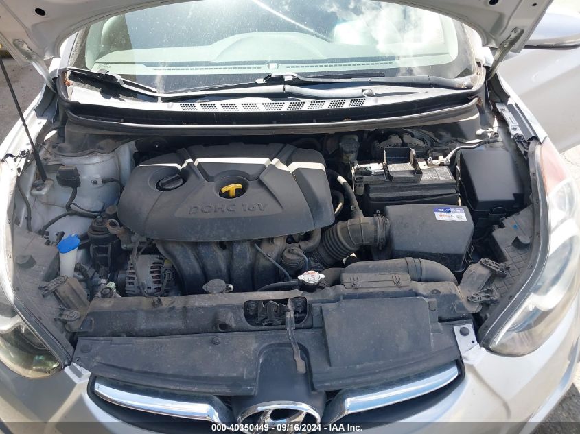 KMHDH4AE7CU419855 2012 Hyundai Elantra Limited (Ulsan Plant)