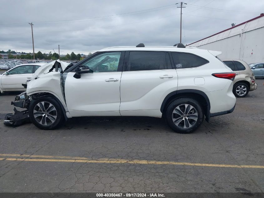 2020 Toyota Highlander Xle VIN: 5TDGZRBH4LS518349 Lot: 40350467