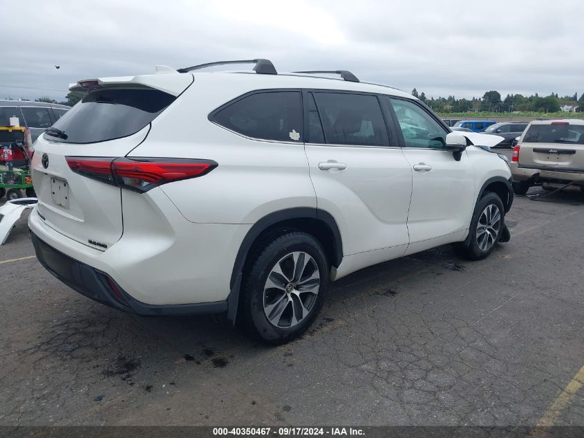 2020 TOYOTA HIGHLANDER XLE - 5TDGZRBH4LS518349