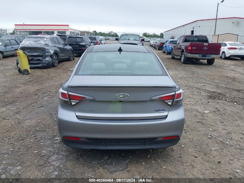 KMHE34L11HA043840 2017 Hyundai Sonata Hybrid Limited