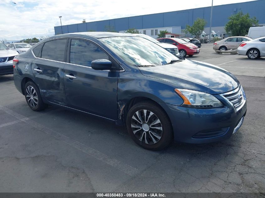 2015 Nissan Sentra Sv VIN: 3N1AB7AP5FY297707 Lot: 40350483