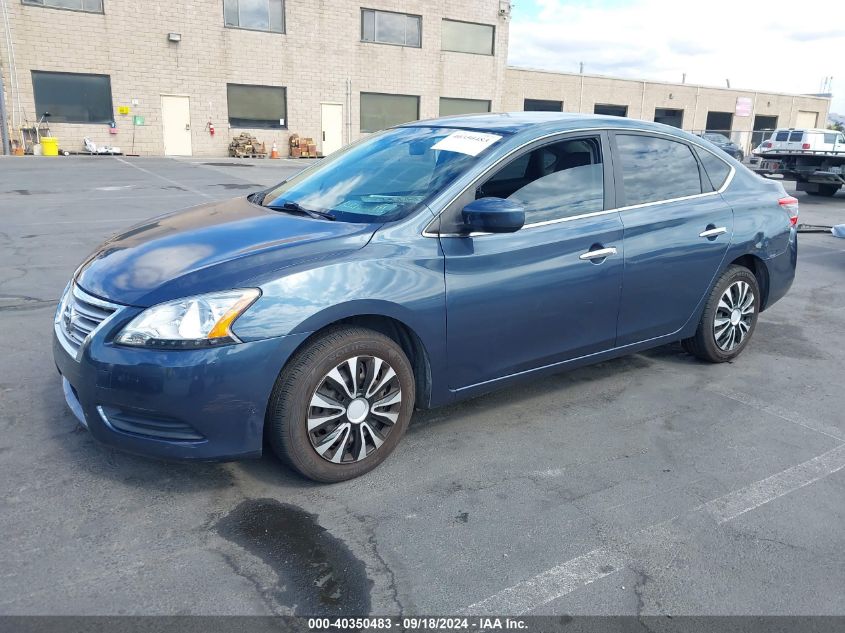 2015 Nissan Sentra Sv VIN: 3N1AB7AP5FY297707 Lot: 40350483