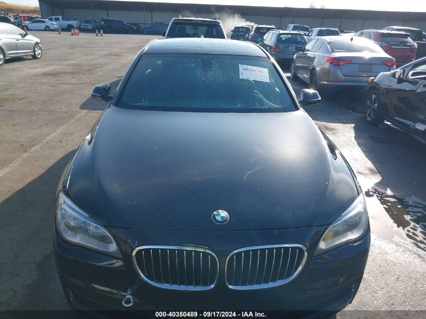 2013 BMW 750Li VIN: WBAYE8C51DD132660 Lot: 40350489