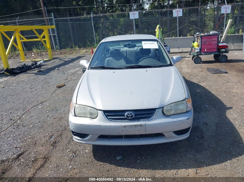 2001 Toyota Corolla Le VIN: 1NXBR12E81Z442317 Lot: 40350492