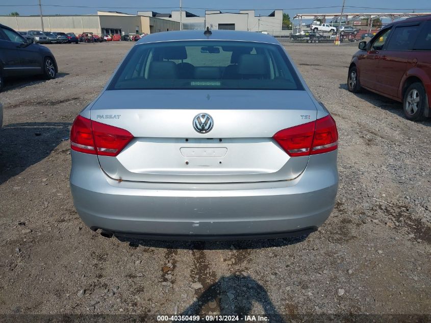 2015 Volkswagen Passat 1.8T Limited Edition VIN: 1VWAT7A31FC104692 Lot: 40350499