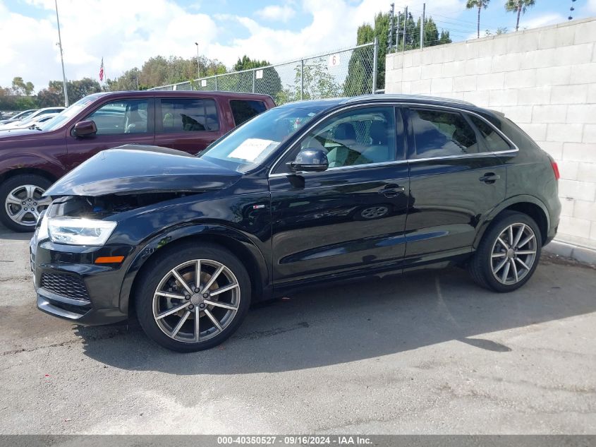 2018 Audi Q3 2.0T Premium/2.0T Sport Premium VIN: WA1JCCFS3JR020241 Lot: 40350527