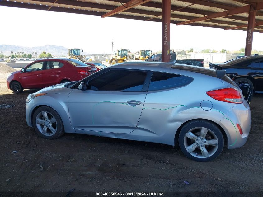 2015 Hyundai Veloster VIN: KMHTC6AD5FU226105 Lot: 40350546