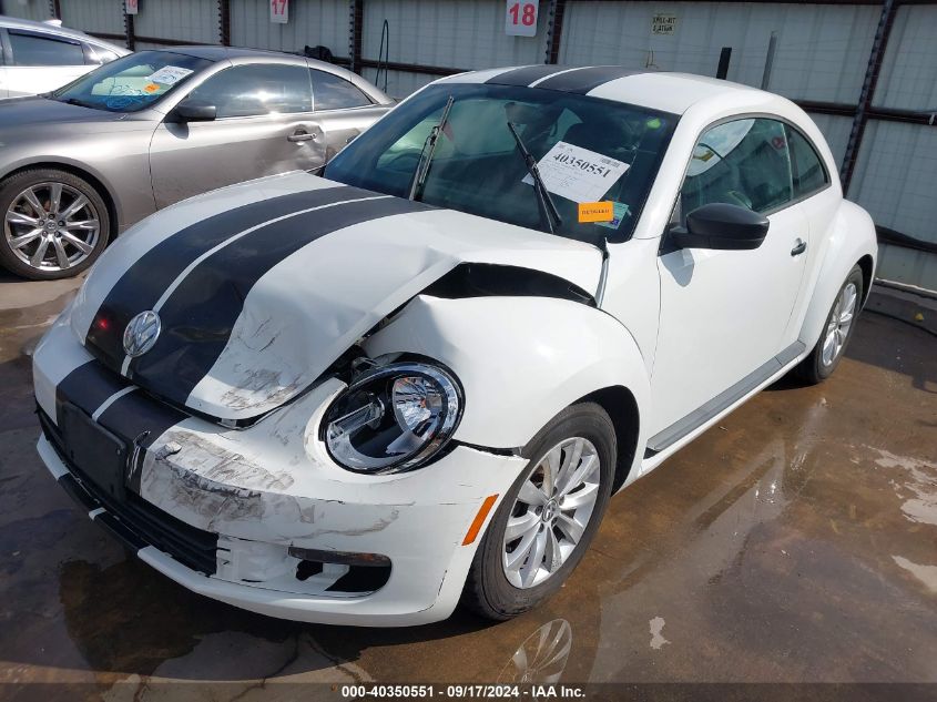 2015 Volkswagen Beetle 1.8T Fleet Edition VIN: 3VWF17AT8FM637875 Lot: 40350551