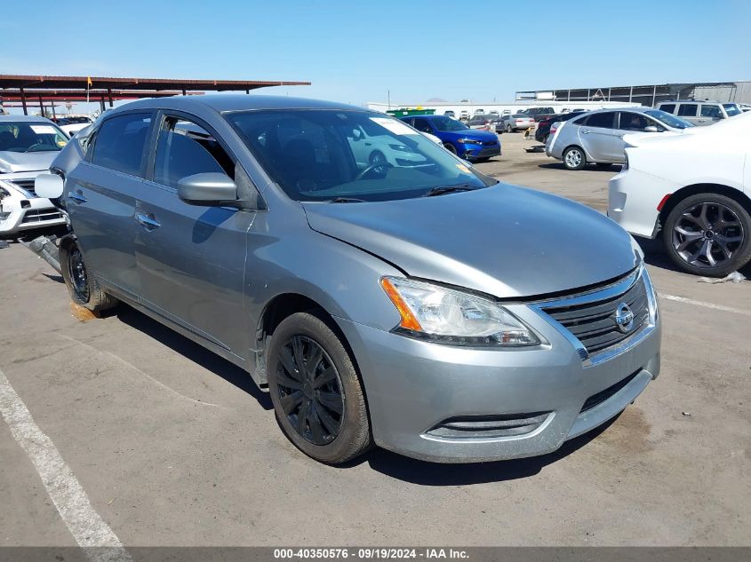 2014 Nissan Sentra Sv VIN: 3N1AB7AP7EY340457 Lot: 40350576