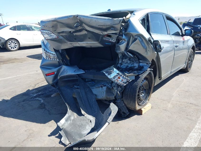 2014 Nissan Sentra Sv VIN: 3N1AB7AP7EY340457 Lot: 40350576