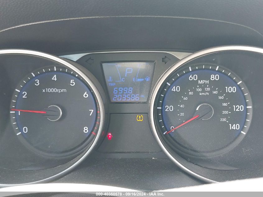 KM8JU3AC8BU128075 2011 Hyundai Tucson Gls