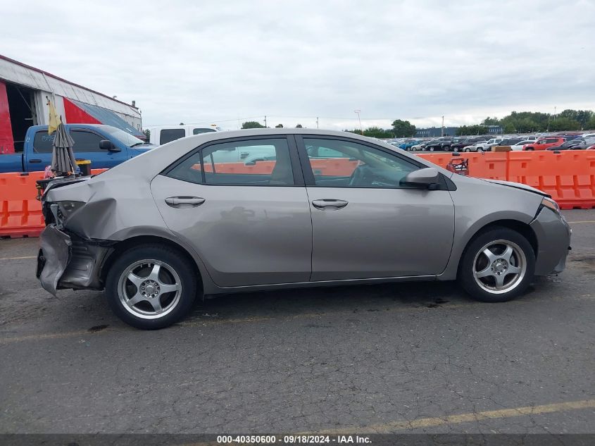 2015 Toyota Corolla Le VIN: 5YFBURHE7FP215231 Lot: 40350600