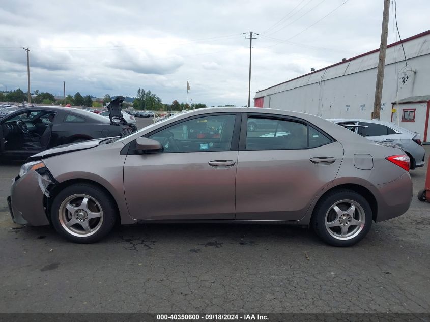 2015 Toyota Corolla Le VIN: 5YFBURHE7FP215231 Lot: 40350600