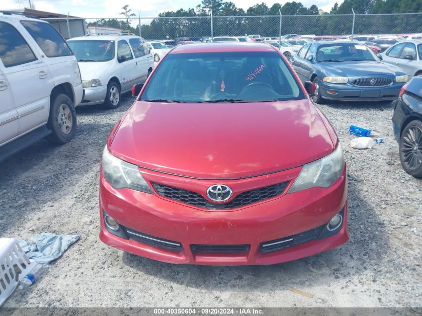 2012 Toyota Camry Se VIN: 4T1BF1FK3CU556852 Lot: 40350604