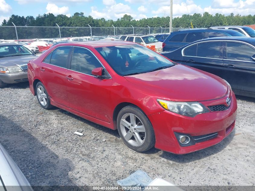 2012 Toyota Camry Se VIN: 4T1BF1FK3CU556852 Lot: 40350604