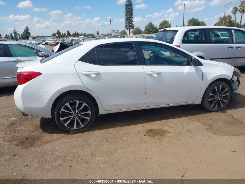 2019 Toyota Corolla Se VIN: 2T1BURHE0KC150510 Lot: 40350634