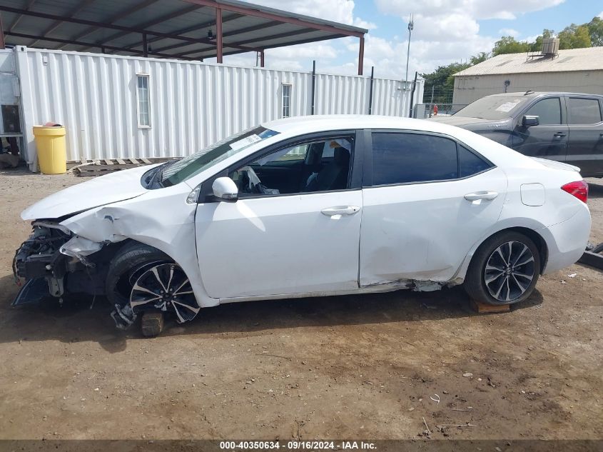 2019 Toyota Corolla Se VIN: 2T1BURHE0KC150510 Lot: 40350634