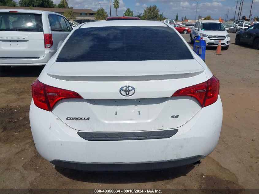 2019 Toyota Corolla Se VIN: 2T1BURHE0KC150510 Lot: 40350634