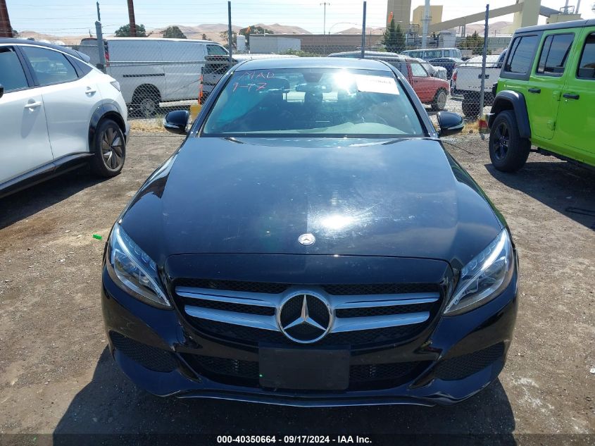 2015 Mercedes-Benz C 300 Luxury/Sport VIN: 55SWF4JB9FU075515 Lot: 40350664