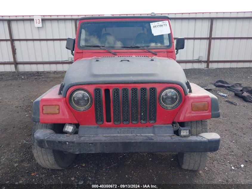 1997 Jeep Wrangler Sport VIN: 1J4FY19S9VP435847 Lot: 40350672