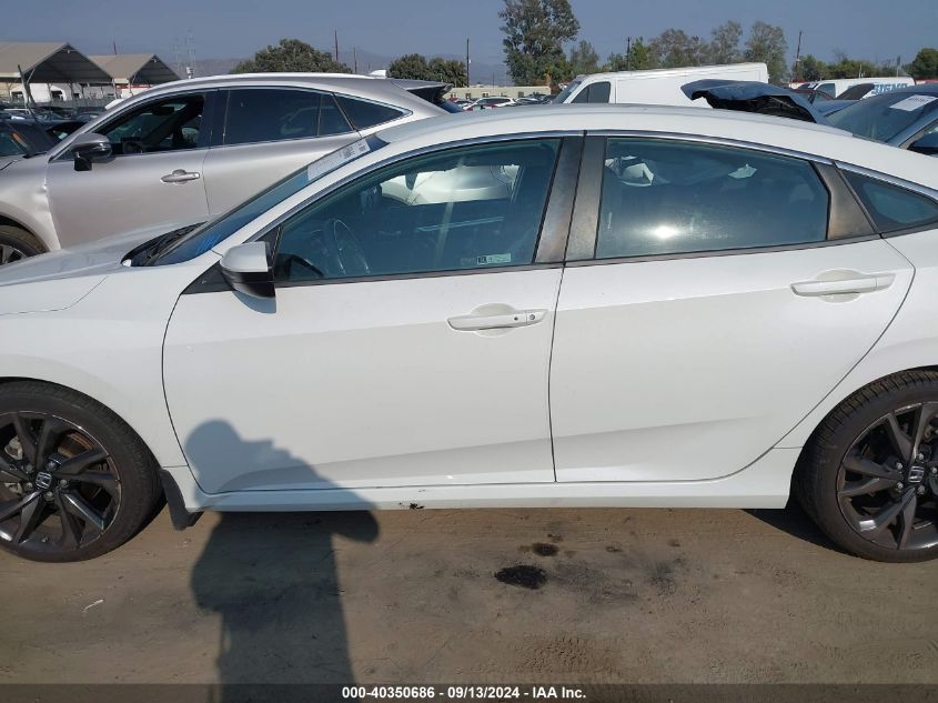 2019 Honda Civic Sport VIN: 2HGFC2F80KH561406 Lot: 40350686