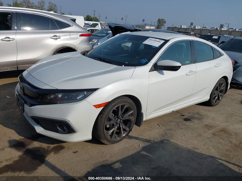VIN 2HGFC2F80KH561406 2019 HONDA CIVIC SPORT