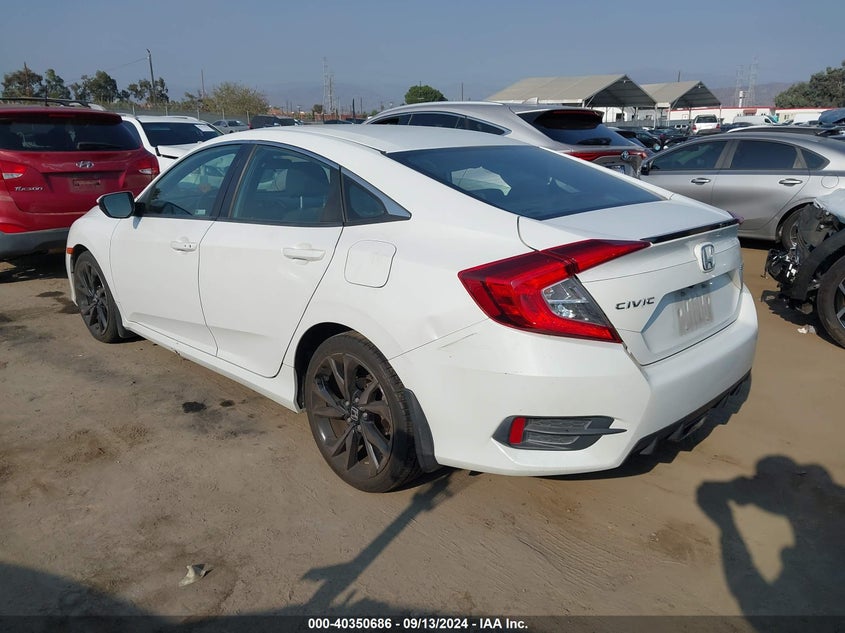 VIN 2HGFC2F80KH561406 2019 HONDA CIVIC SPORT