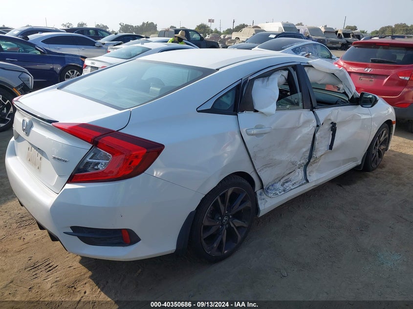 VIN 2HGFC2F80KH561406 2019 HONDA CIVIC SPORT