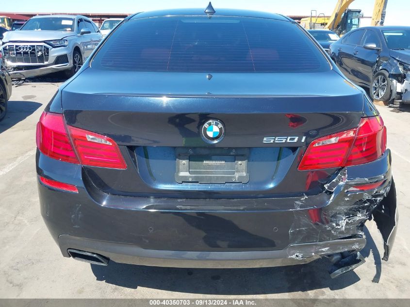 2011 BMW 550I VIN: WBAFR9C50BC757572 Lot: 40350703