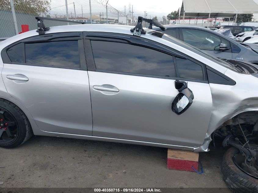 2013 Honda Civic Lx VIN: 19XFB2E50DE098125 Lot: 40350715