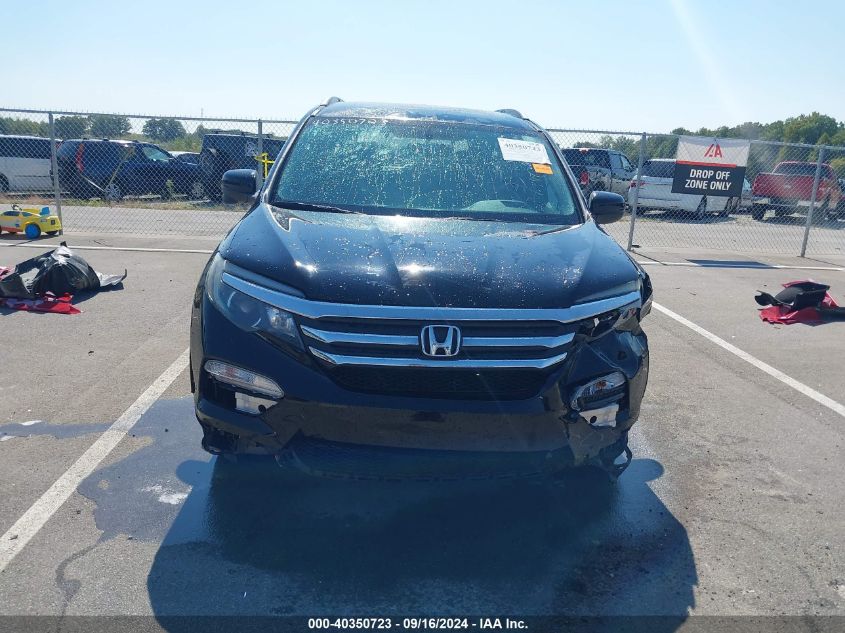 2016 Honda Pilot Ex-L VIN: 5FNYF6H57GB041581 Lot: 40350723