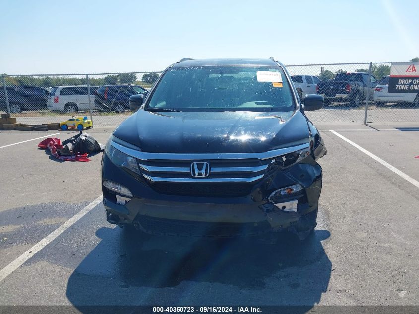 2016 Honda Pilot Ex-L VIN: 5FNYF6H57GB041581 Lot: 40350723