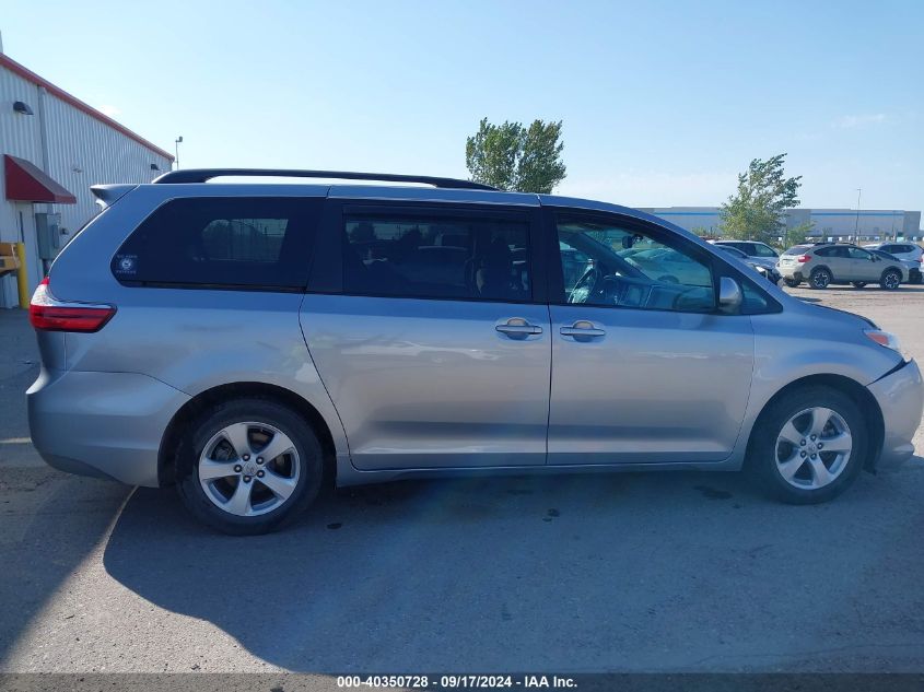 2017 Toyota Sienna Le 8 Passenger VIN: 5TDKZ3DC4HS773762 Lot: 40350728