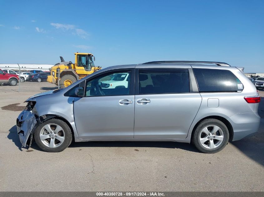 2017 Toyota Sienna Le 8 Passenger VIN: 5TDKZ3DC4HS773762 Lot: 40350728