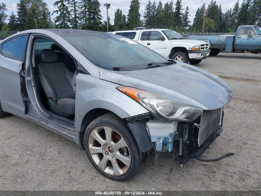 2013 Hyundai Elantra Limited VIN: KMHDH4AE0DU506661 Lot: 40350759