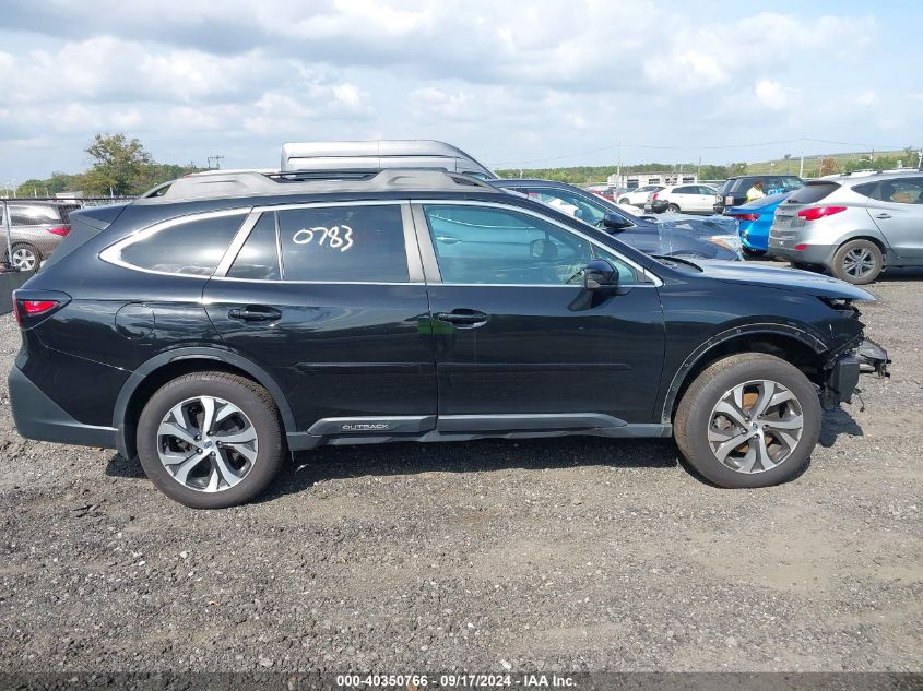 2021 Subaru Outback Limited VIN: 4S4BTANC6M3194848 Lot: 40350766