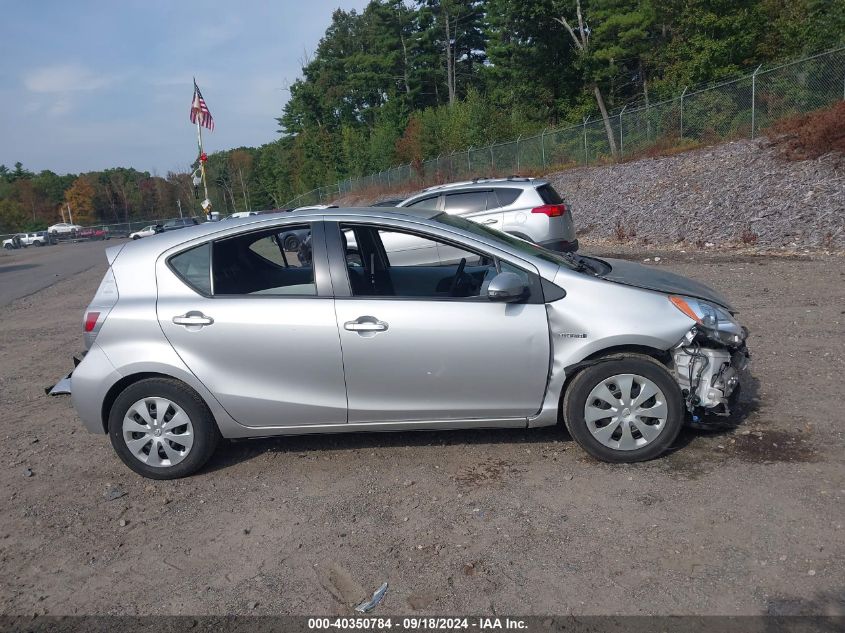 2012 Toyota Prius C Three VIN: JTDKDTB30C1502754 Lot: 40350784