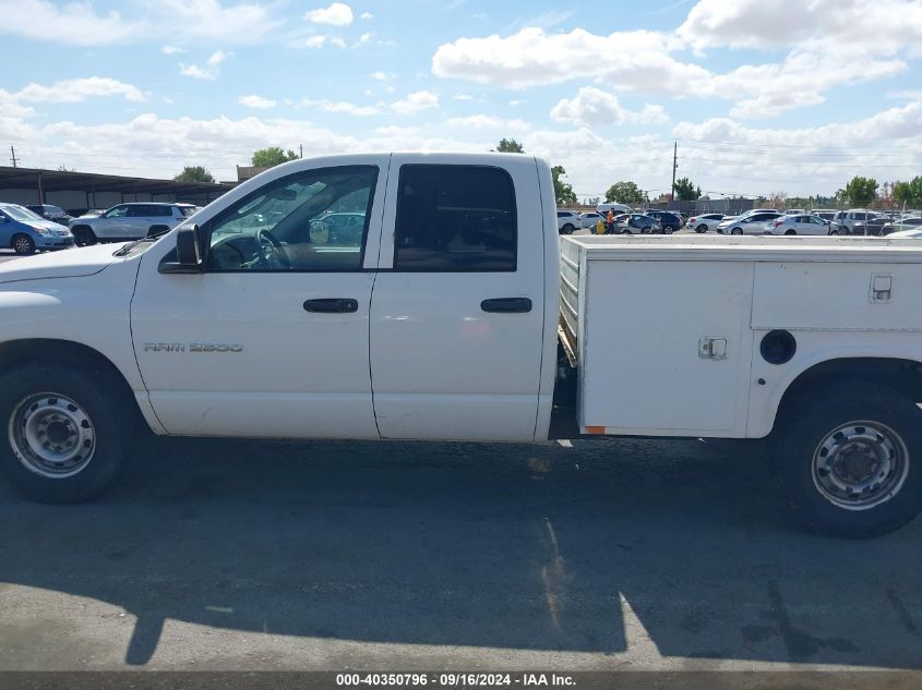 2005 Dodge Ram 2500 Slt/Laramie VIN: 3D6WR28D85G839071 Lot: 40350796