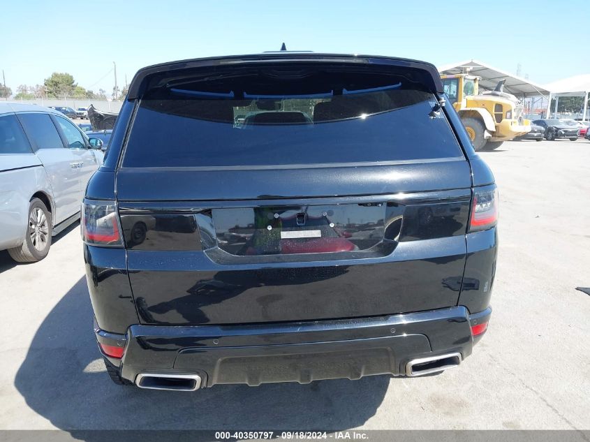 2019 Land Rover Range Rover Sport Supercharged Dynamic VIN: SALWR2RE5KA814600 Lot: 40350797