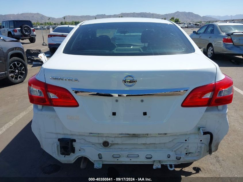 2016 Nissan Sentra S VIN: 3N1AB7AP4GY292578 Lot: 40350841